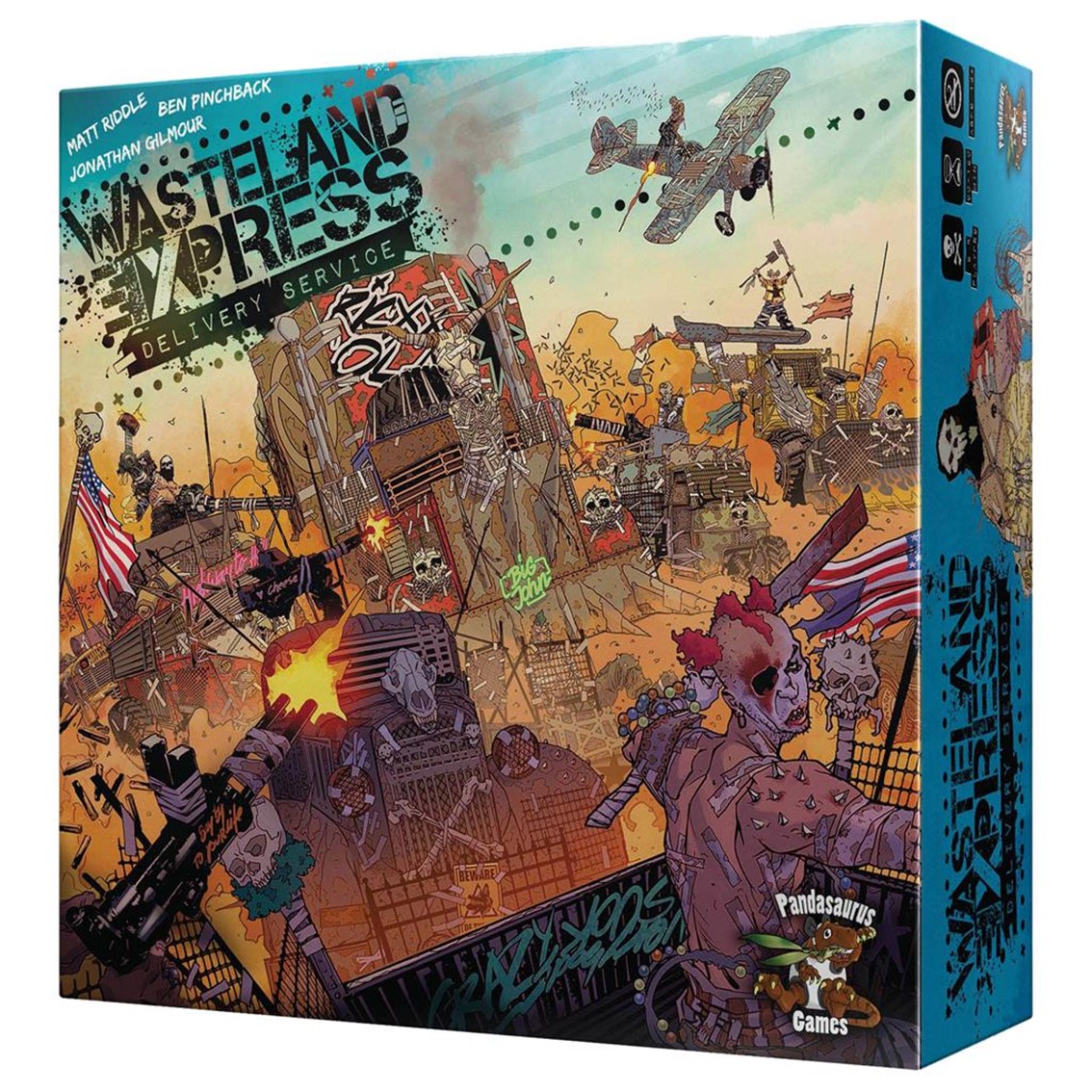 Asmodee Juego de mesa wasteland express delivery service pegi 13
