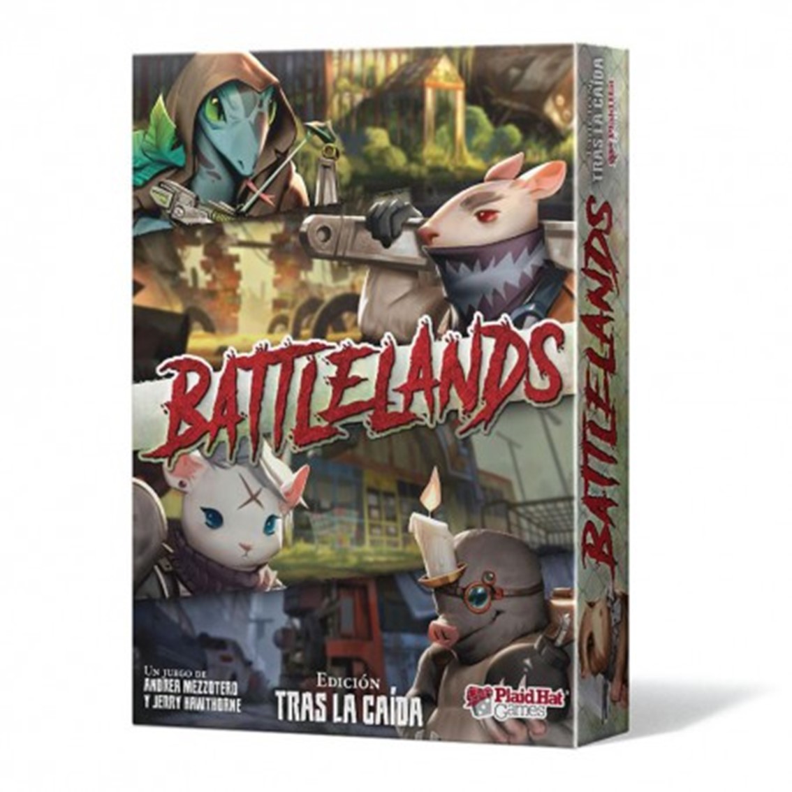 Asmodee Juego de mesa battlelands: tras la caida pegi 14