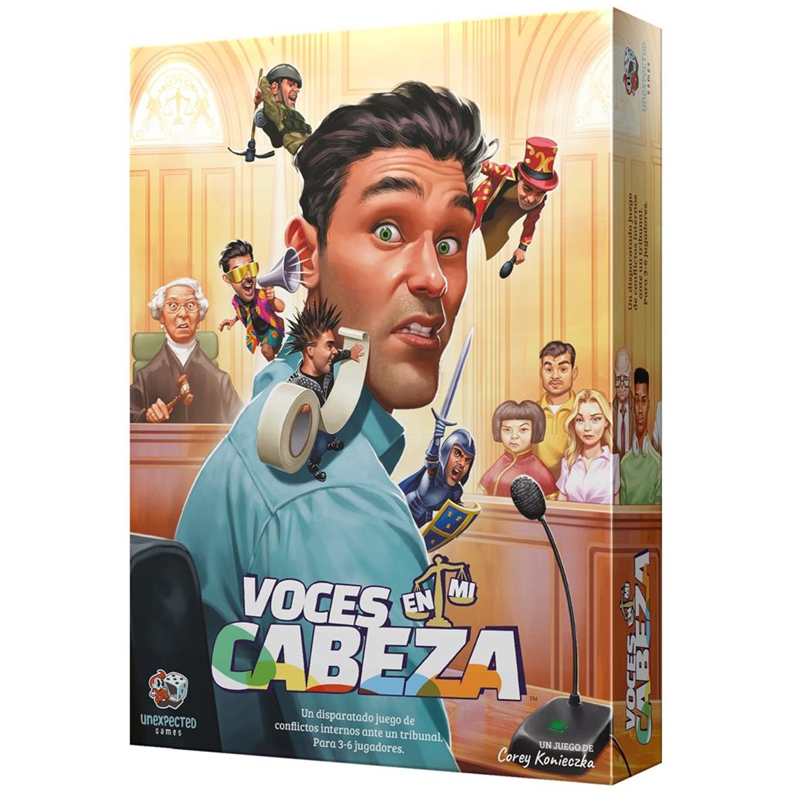 Asmodee Juego de mesa voces en mi cabeza pegi 12