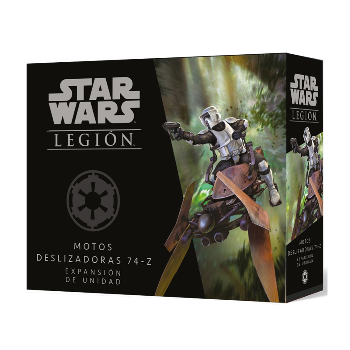 Asmodee Juego de mesa star wars legión: motos deslizadoras 74 - z pegi 14