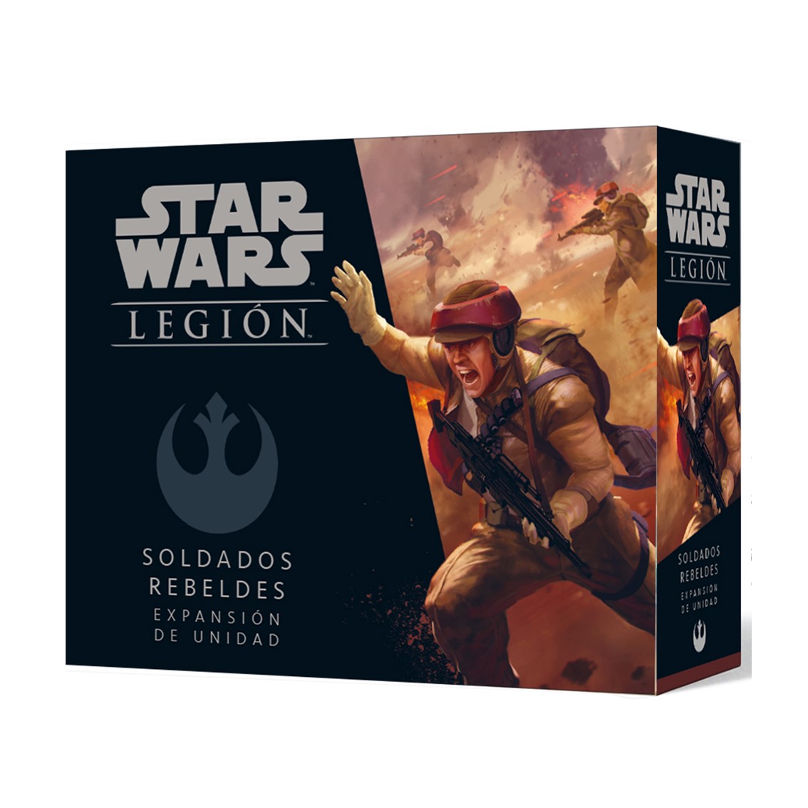 Asmodee Juego de mesa star wars legión: soldados rebeldes pegi 14