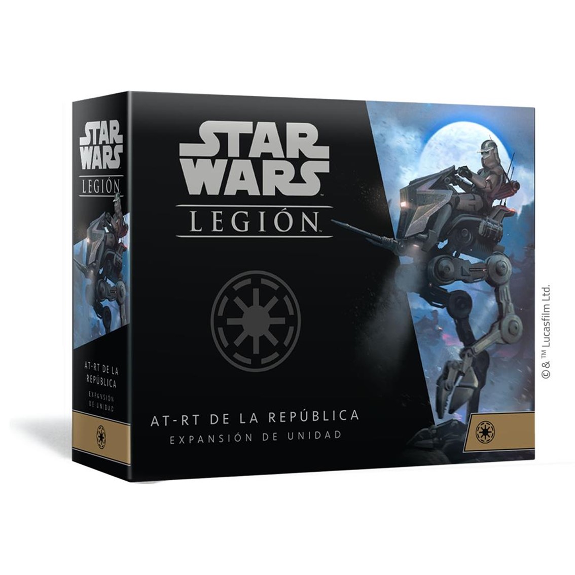 Asmodee Juego de mesa star wars: at - rt de la republica pegi 14