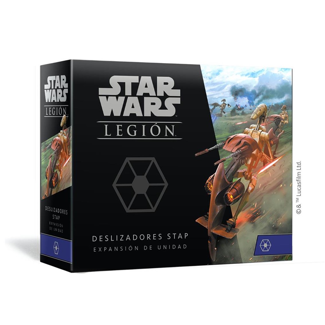 Asmodee Juego de mesa star wars legion: deslizadores stap pegi 14