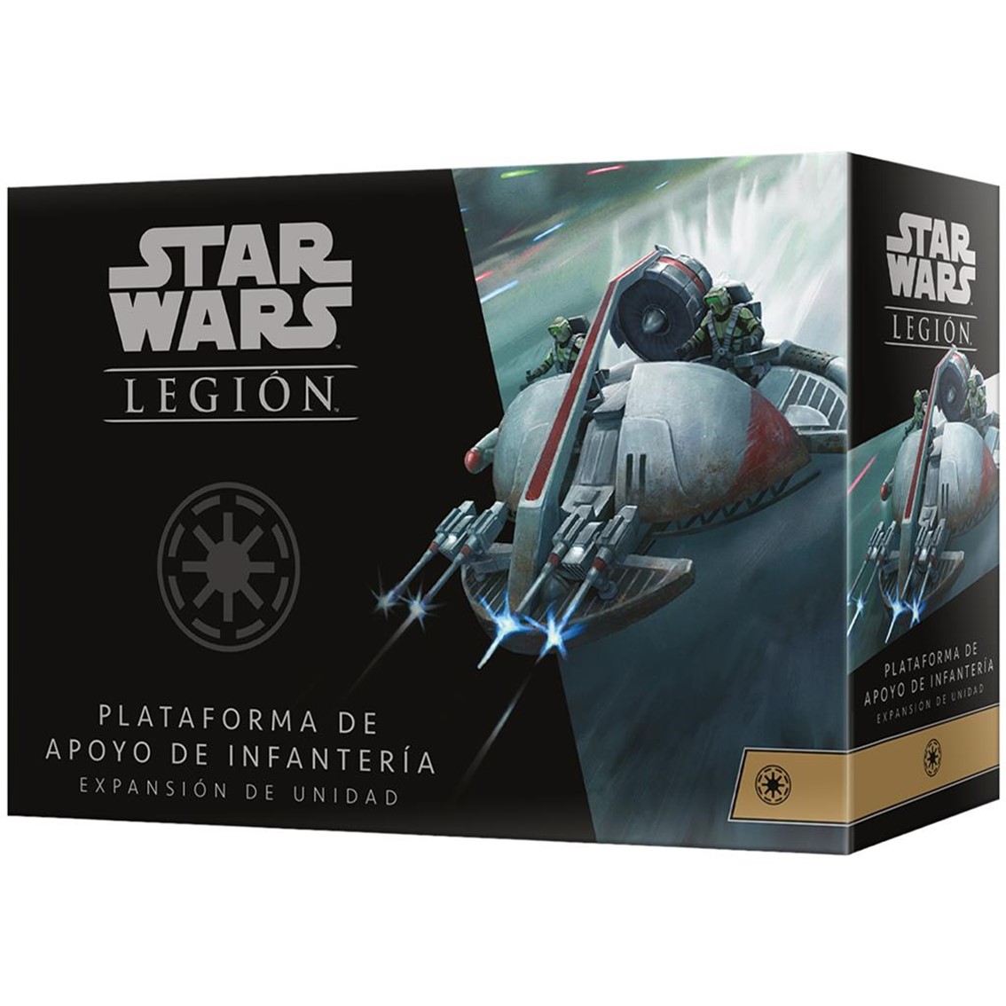 Asmodee Juego de mesa star wars legion: plataforma apoyo infanteria pegi 14