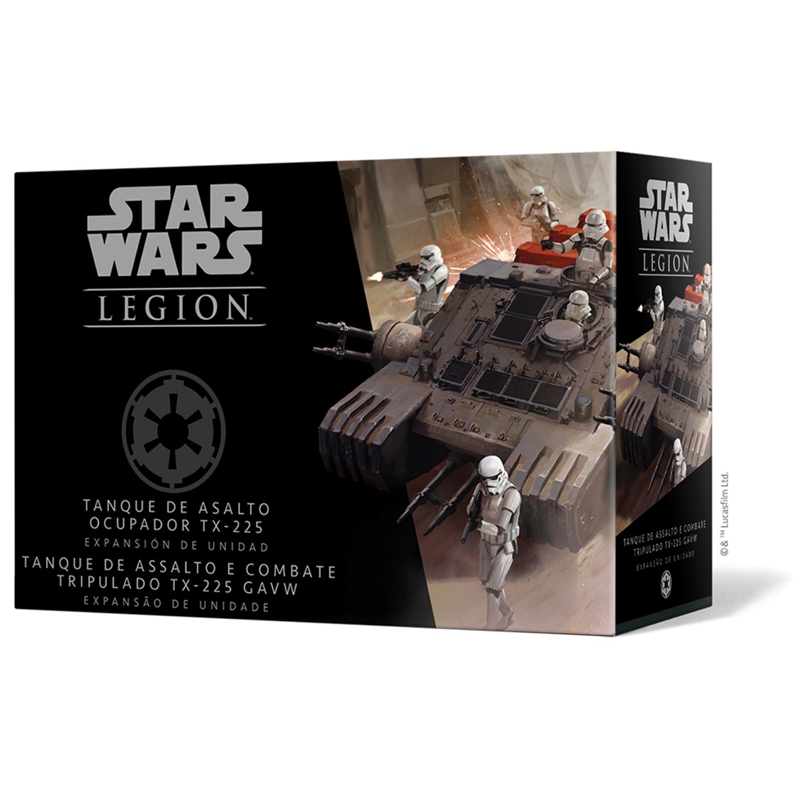 Asmodee Juego de mesa star wars legion: tanque de asalto ocupador tx - 225 pegi 14