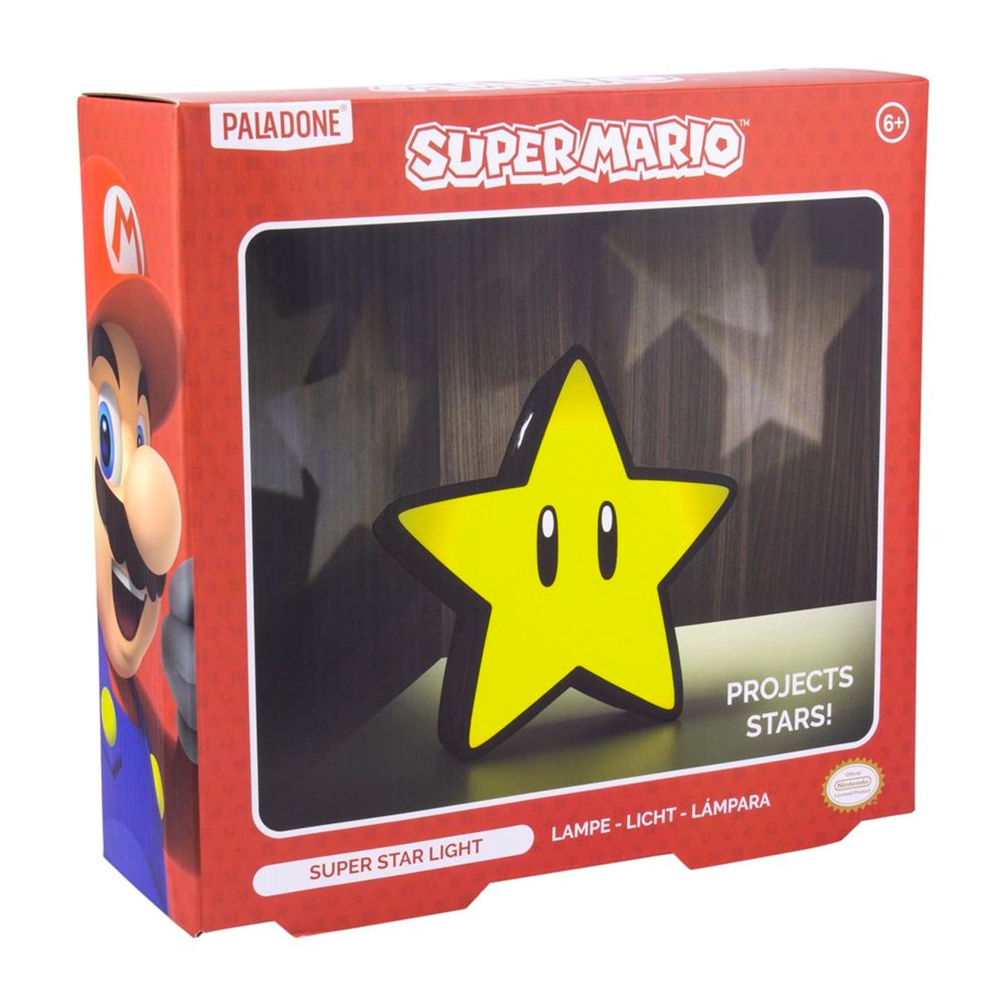 Paladone Lampara super mario super estrella 25 cm