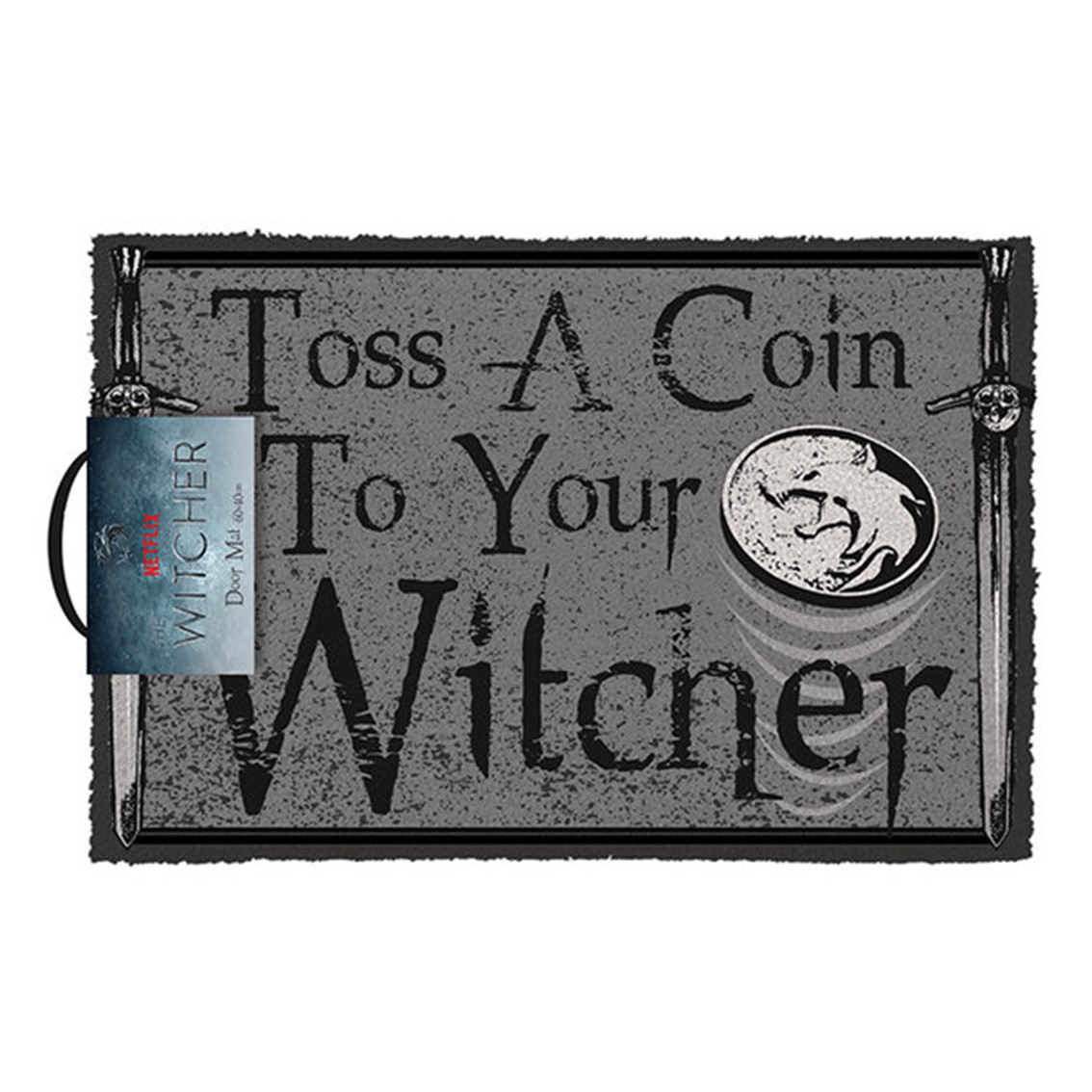 Pyramid Felpudo the witcher toss a coin