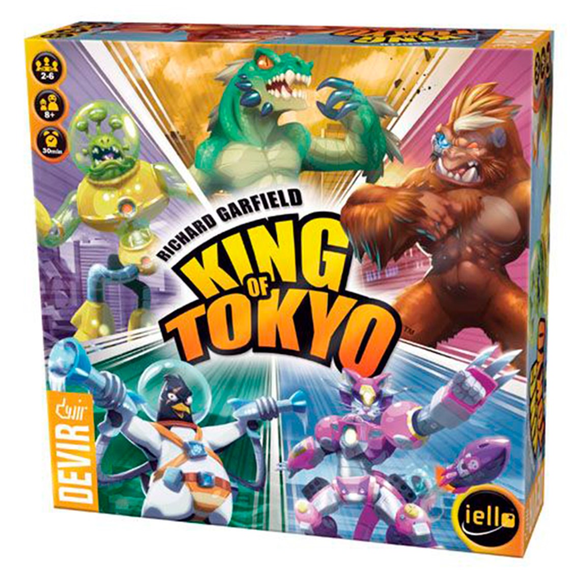 Devir Juego de mesa king of tokyo pegi 8
