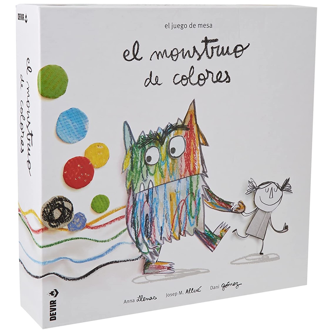 Devir Juego de mesa el monstruo de colores pegi 3