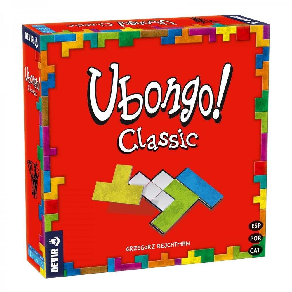 Devir Juego de mesa ubongo versión trilingüe pegi 8