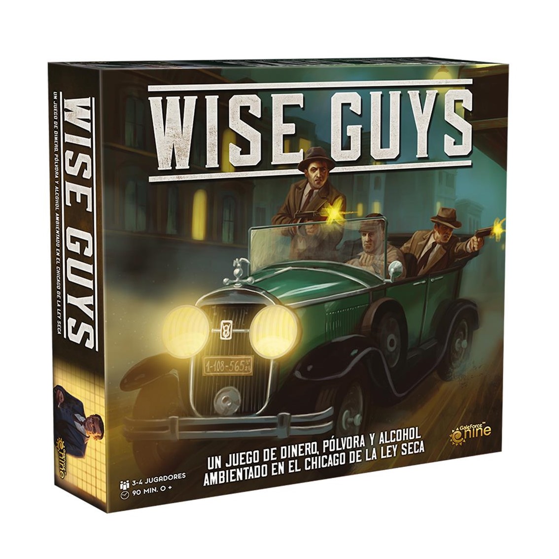 Asmodee Juego de mesa wise guys pegi 14