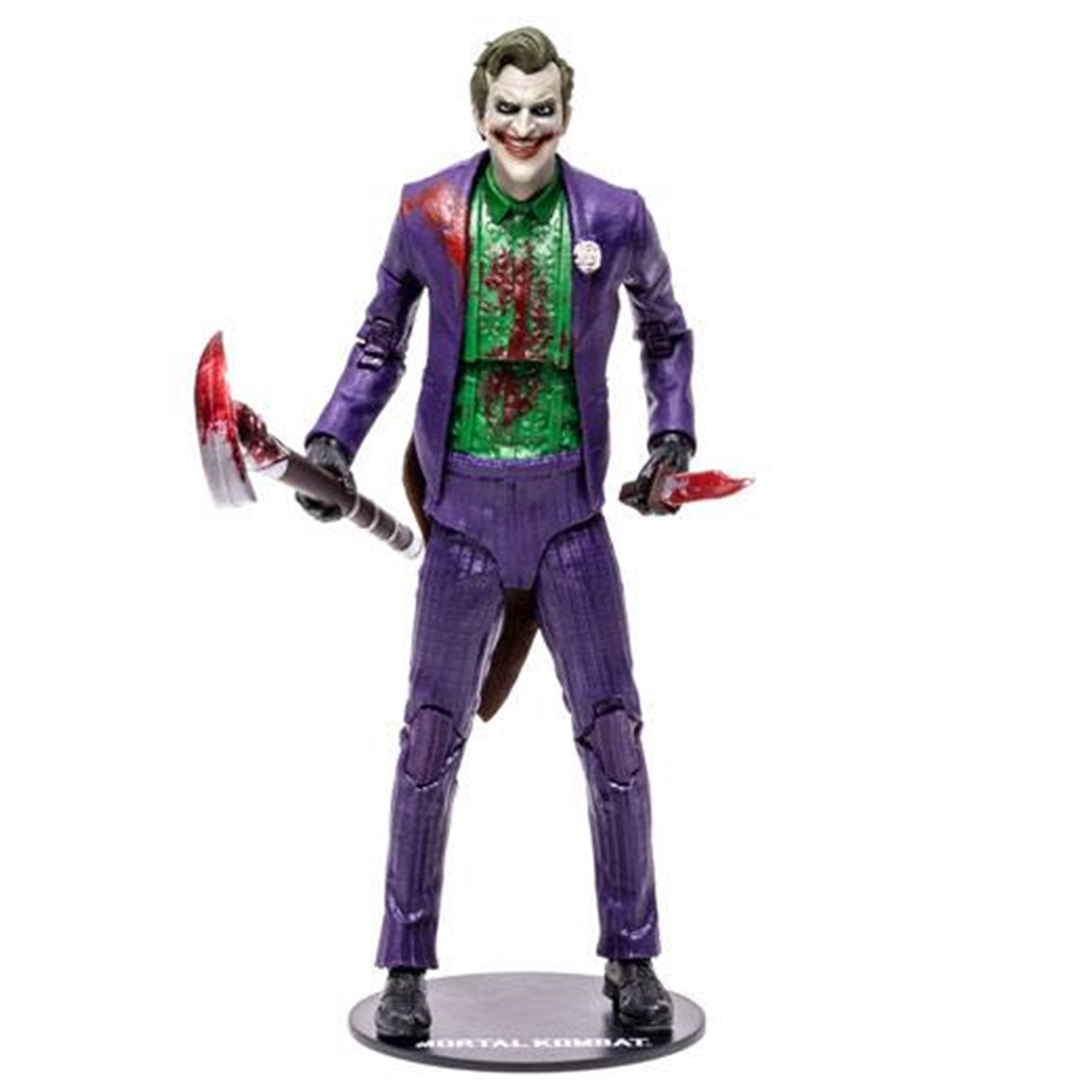 Mcfarlane toys Figura mortal kombat 11 the joker - bloody
