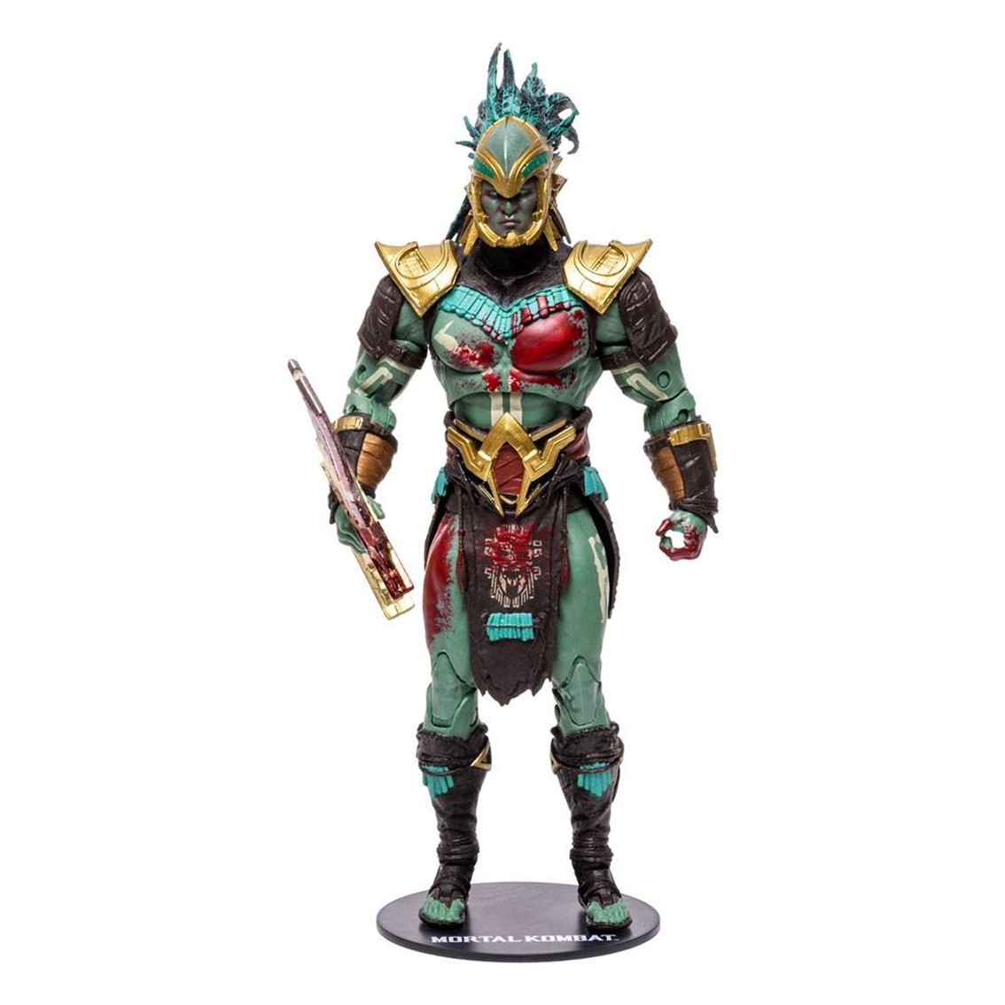 Mcfarlane toys Figura mortal kombat kotal kahn (sangriento)