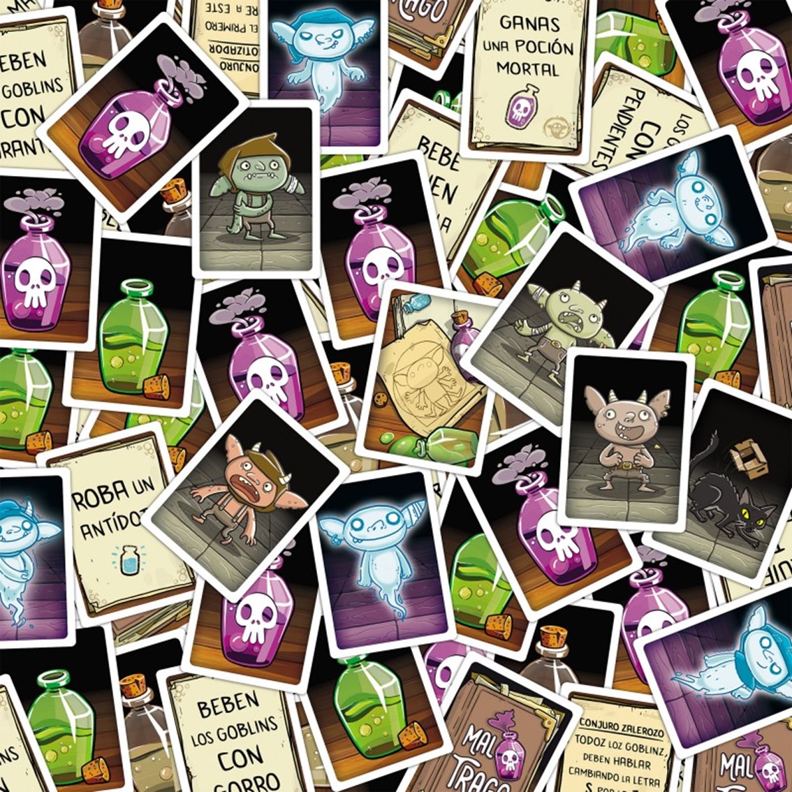 Cartas promocionales mal trago