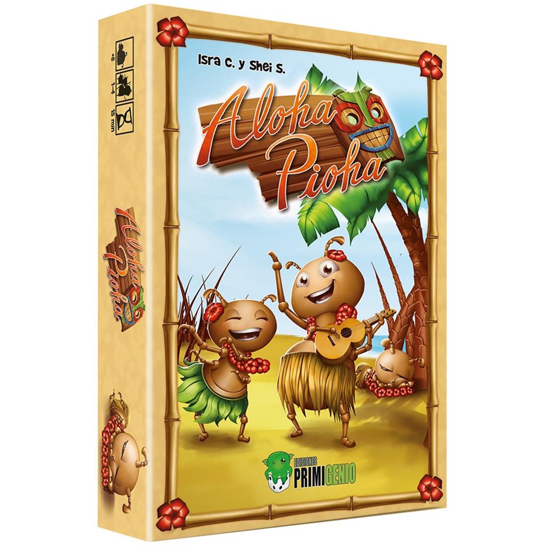 Asmodee Juego de mesa aloha pioha pegi 8