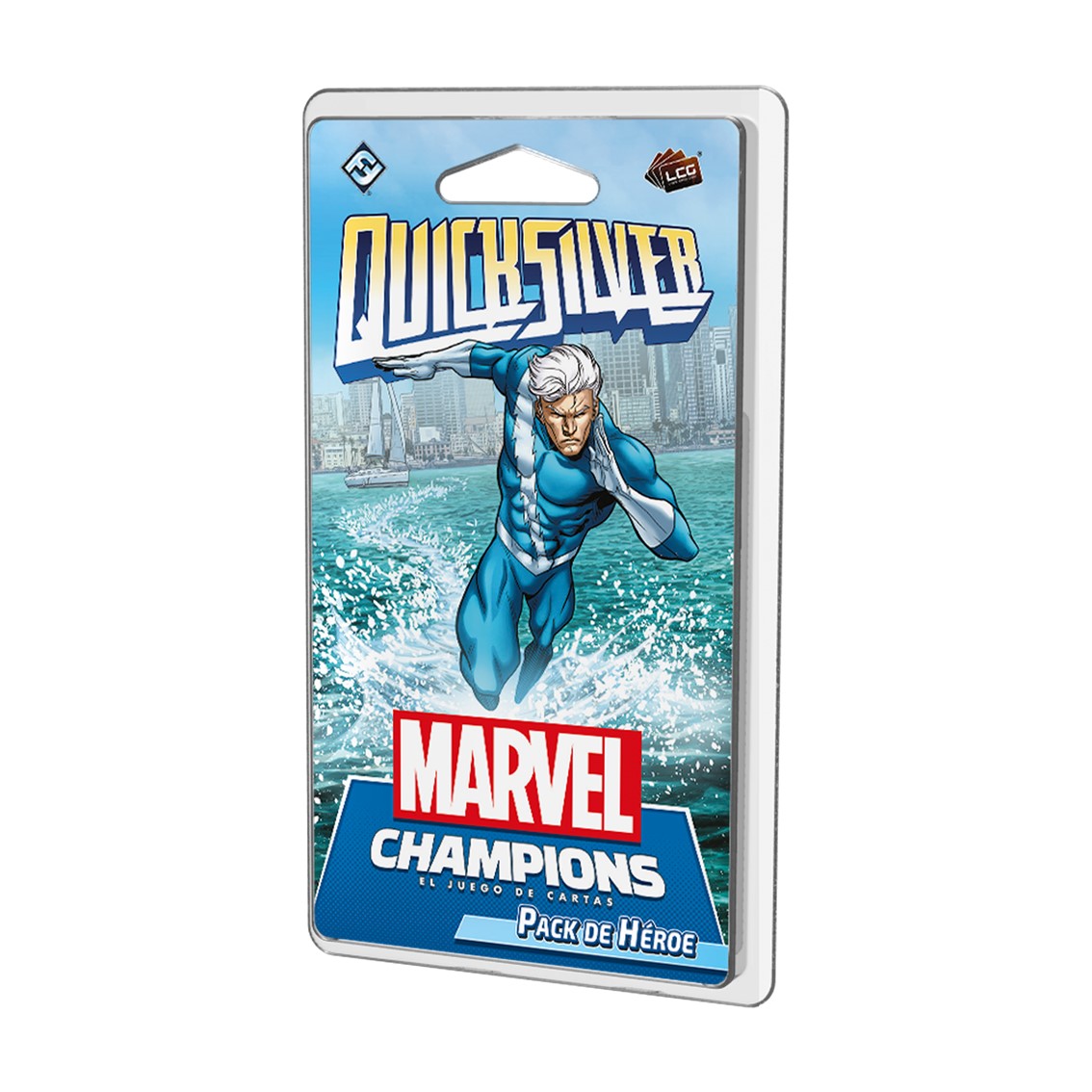 Asmodee Juego de mesa marvel champions: quicksilver 60 cartas pegi 14