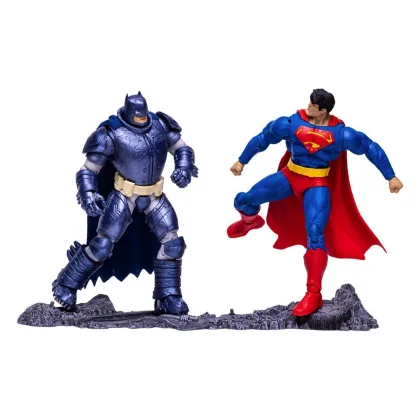 Mcfarlane toys Pack 2 figuras collector multipack superman vs. armored batman