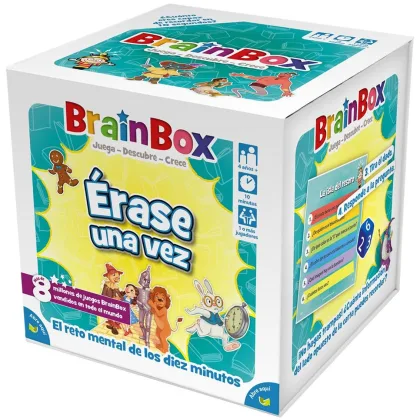 Asmodee Juego de mesa brainbox érase una vez pegi 4