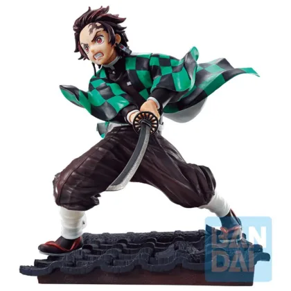 Ichibansho Figura bandai demon slayer kimetsu no yaiba tanjiro kamado 14 cm exclusiva