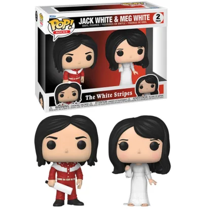 Funko pop estrellas del rock the white