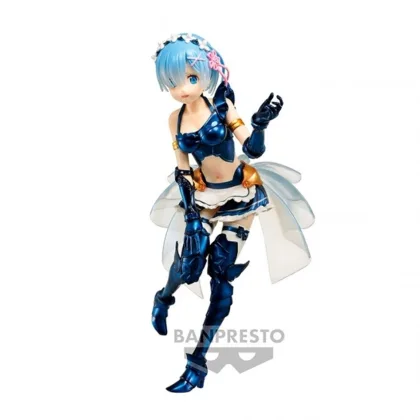 Banpresto Figura re:zero chronicle exq - rem vol.4 maid armour ver