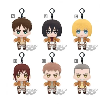 Banpresto Peluche attack on titan tomonui plush assort series 1 unidad aleatoria