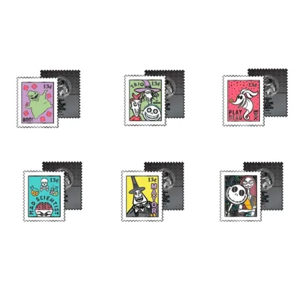 Loungefly Caja sorpresa pin sello funko disney pesadillas antes de navidad mistery box
