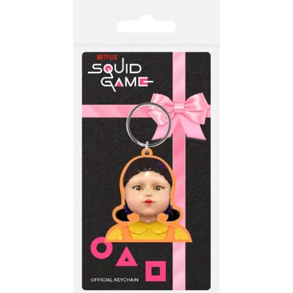 Pyramid Llavero galleta juego del calamar squid game
