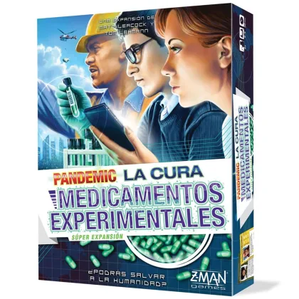 Asmodee Juego de mesa pandemic la cura expansion medicamentos experimentales pegi 8