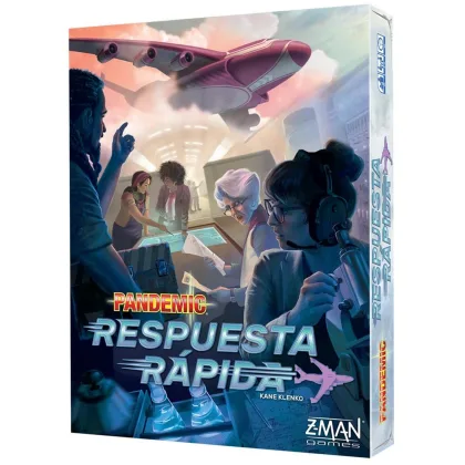 Asmodee Juego de mesa pandemic respuesta rapida pegi 8