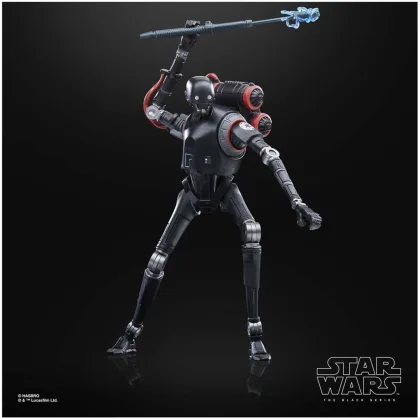 Hasbro Figura droide de seguridad kx 15 star wars the black