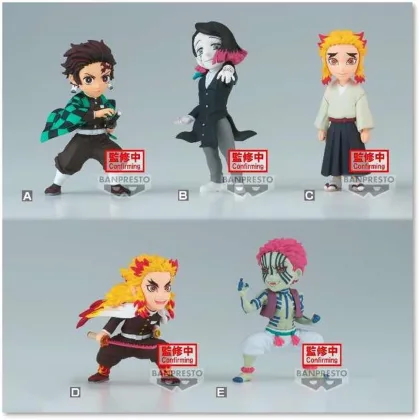 Banpresto Figura kimetsu no yaiba world collectable 1 unidad aleatoria vol 8
