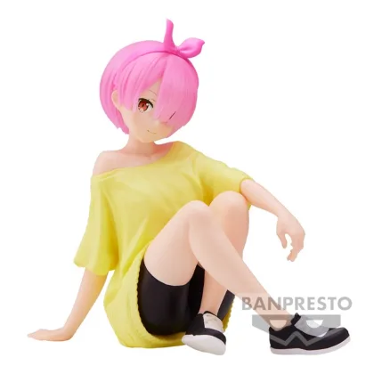 Banpresto Figura re: zero starting life in another world relax time RAM training style