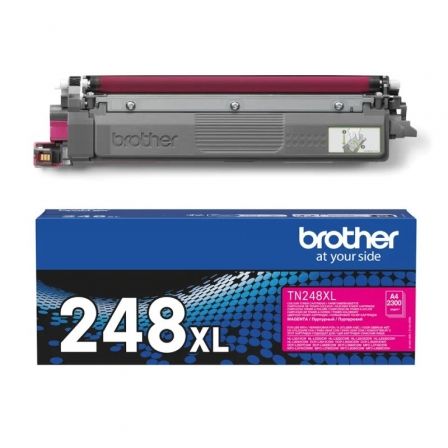 Brother Tóner Original TN248XLM Alta Capacidad/ Magenta