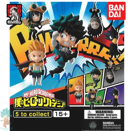 Bandai Set gashapon my hero academia llavero deformed mascot smash vol.2