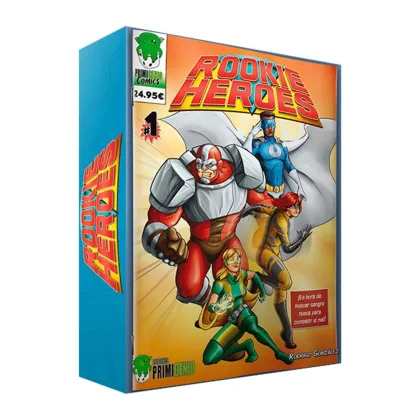 Asmodee Juego de mesa rookie heroes pegi 10