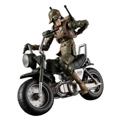 Megahouse Figura g.m.g mobile suit gundam principality of zeon soldado general y moto