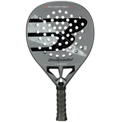 Pala de Pádel Bullpadel Hack 04 Hybrid 2026 (Paquito Navarro)/ Negra y Gris