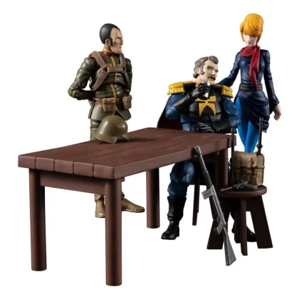 Megahouse Figuras g.m.g mobile suit gundam principality of zeon team ramba ral set