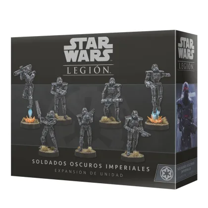 Asmodee Juego de mesa star wars legion soldados oscuros imperiales edad recomendada 14