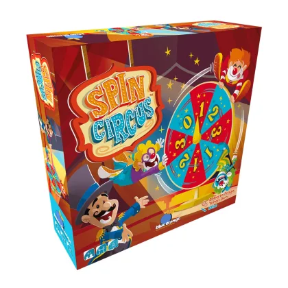 Asmodee Juego de mesa spin circus edad recomendada 4 años