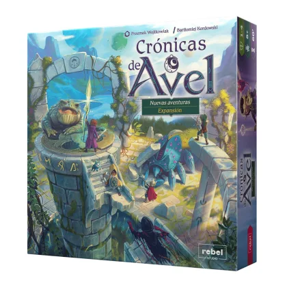 Asmodee Juego de mesa cronicas de avel: nuevas aventuras edad recomendada 8 años