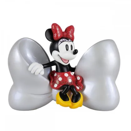 Enesco Figura disney 100 aniversario minnie con lazo