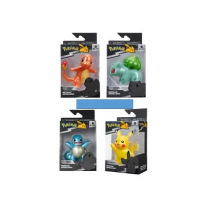 Jazwares Figura pokemon serie coleccion metalica 8 cm
