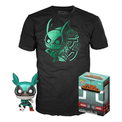 Funko Pop & tee my hero academia deku + camiseta talla m