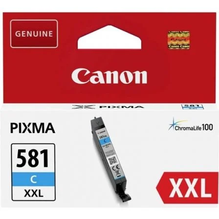 Canon Cartucho de Tinta Original CLI-581XXL Alta Capacidad Cian