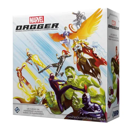 Asmodee Juego de mesa marvel d.a.g.g.e.r. edad recomendada 12 años