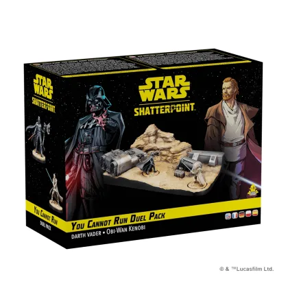Asmodee Juego de mesa star wars shatterpoint you cannot run duel pack