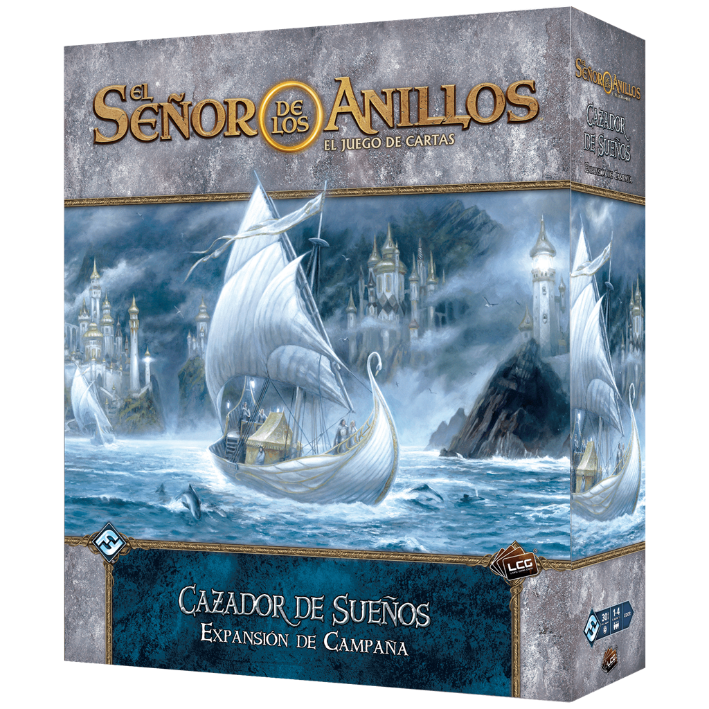 Juego de mesa el señor de los anillos cazador de sueños expansión de campaña