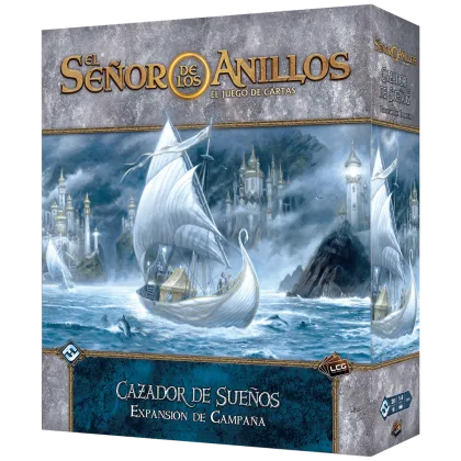 Asmodee Juego de mesa el señor de los anillos cazador de sueños expansión de campaña